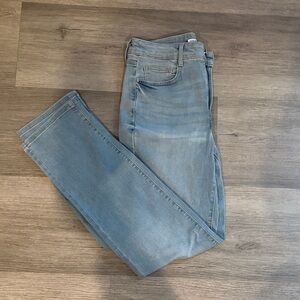 Nine West Light Blue Straight Leg Jeans